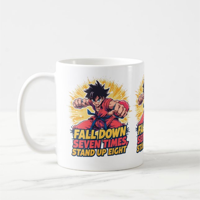 Motivational Anime Quote Mug (Left)