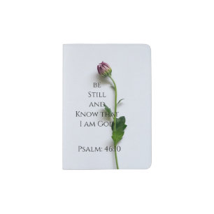 Motivational Bible Verse Psalm Passport Holder