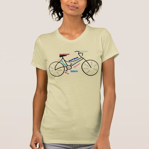 Motivational Bike Bicycle Cycling Sport Hobby T_Shirt