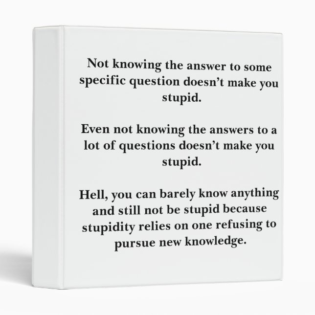 Motivational Binder (Front/Spine)