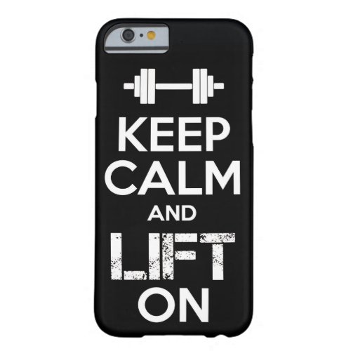 Motivational Bodybuilding Gym Barely There iPhone 6 Case