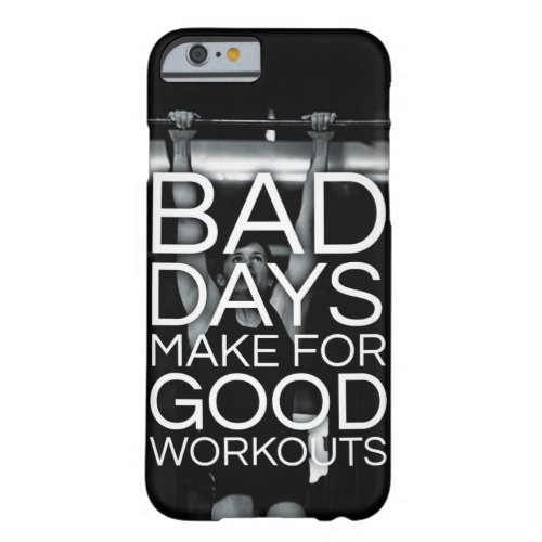 Motivational Bodybuilding Gym Barely There iPhone 6 Case