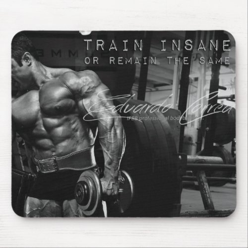 Motivational Bodybuilding Gym Mouse Pad