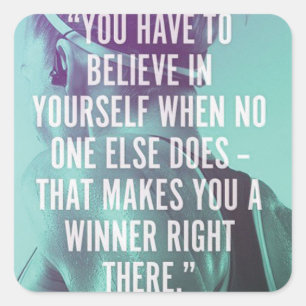 Motivational Bodybuilding Gym Sticker