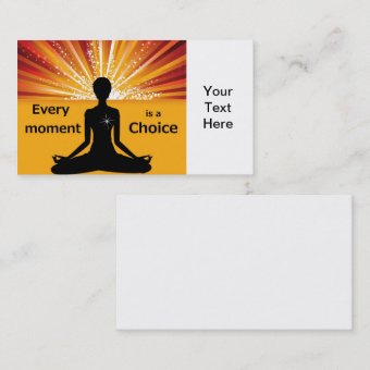 Motivational Business Card Template | Zazzle