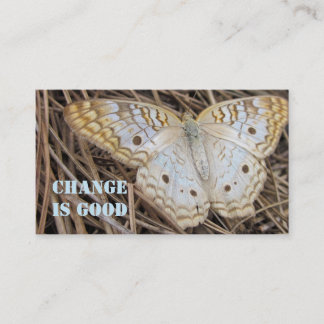 Motivational Butterfly Business Card