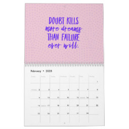 Motivational Calendar | Zazzle