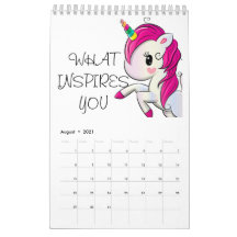 MOTIVATIONAL CALENDAR FOR KIDS