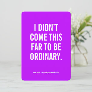 Motivational Card, Custom Women Empowerment Gift Holiday Card