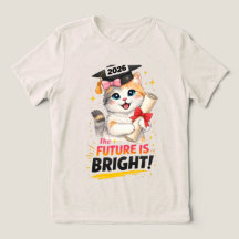 Motivational Cat Graduation T-Shirt