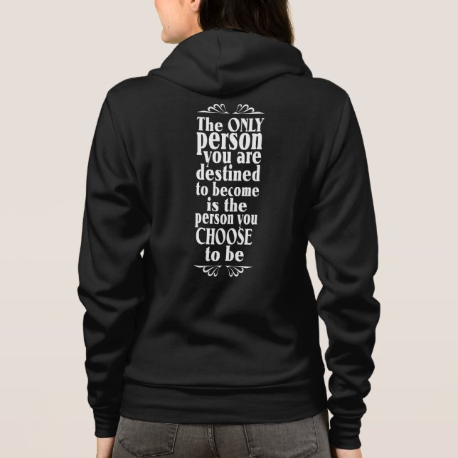 Motivational CHOICE shirts & jackets (Back)