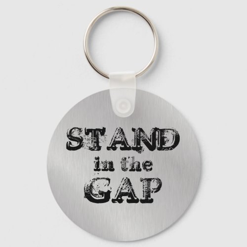 Motivational Christian Quote Keychain