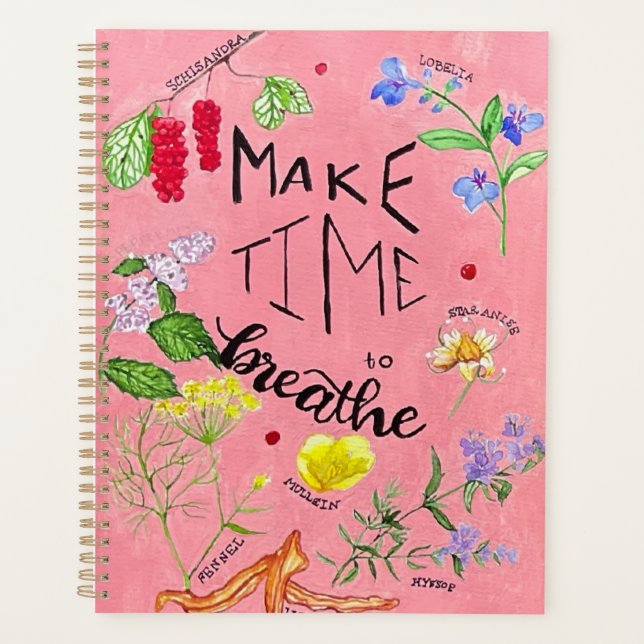 Motivational Coffee Inspiration Tapestry Planner (Front)