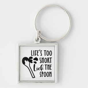 Motivational Cooking Chef Cook Baker Kitchen Life Keychain