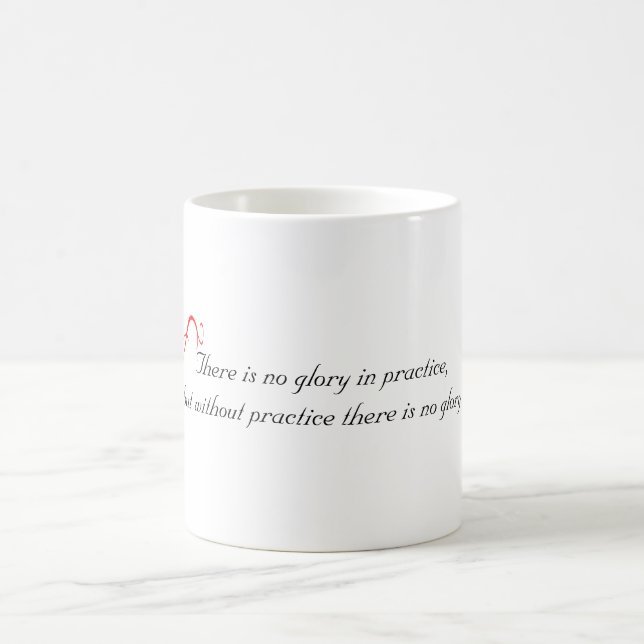 Motivational Court Reporting Student Coffee or Tea Coffee Mug (Center)