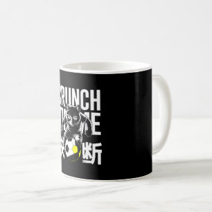 Motivational Crunch Time Soccer Cat Mug - For Spor