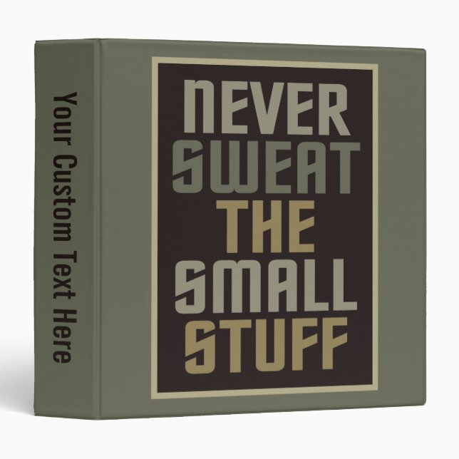 Motivational custom binders (Front/Spine)