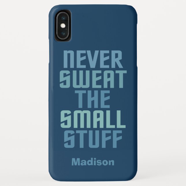 Motivational custom name phone cases (Back)