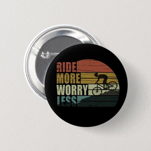 Motivational cycling quotes button (Front & Back)