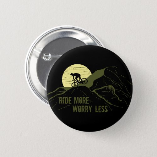 Motivational cycling quotes button