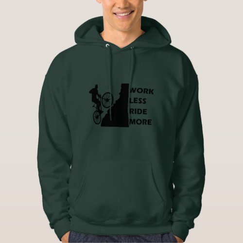Motivational cycling quotes hoodie