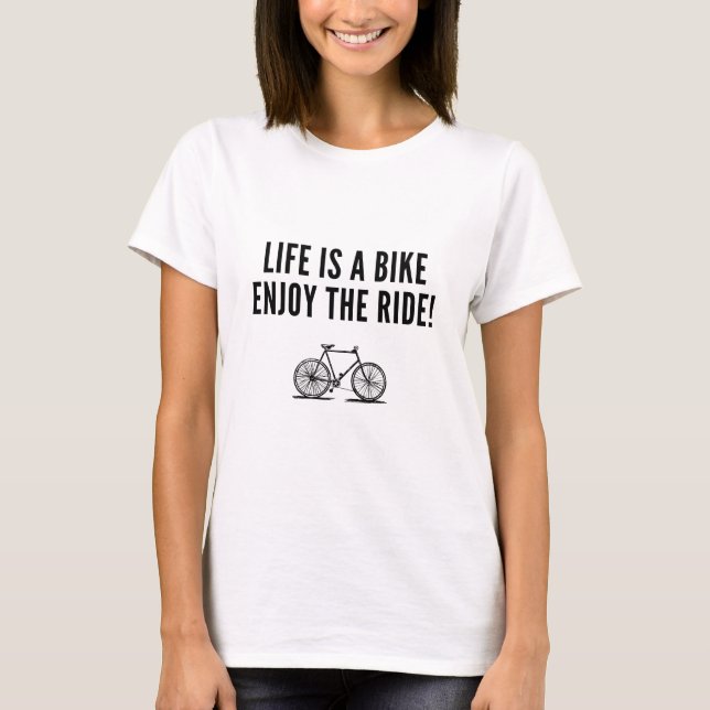 Motivational cycling T-Shirt (Front)