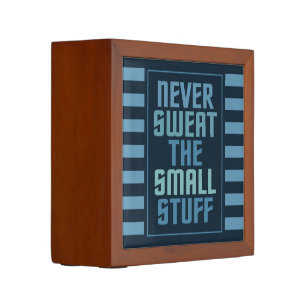 Motivational desk organizer