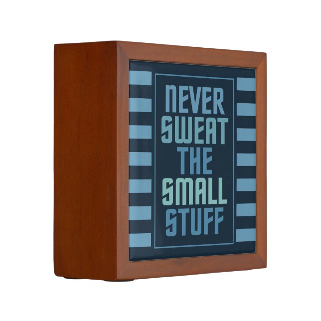 Motivational desk organizer (Left)