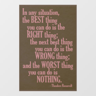 Motivational “Do Something” Quote Wall Decal