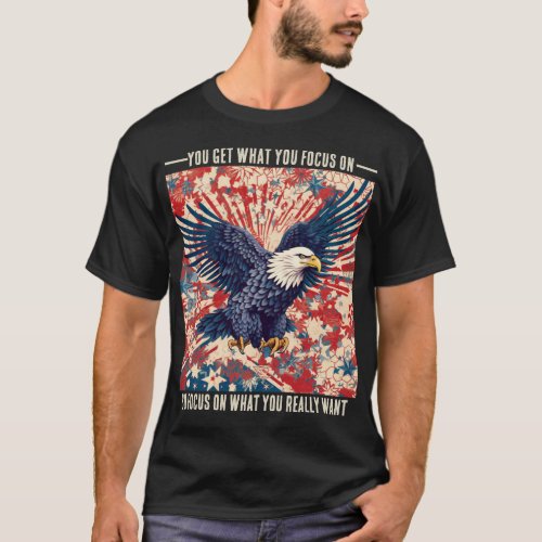 Motivational Eagle T_shirt