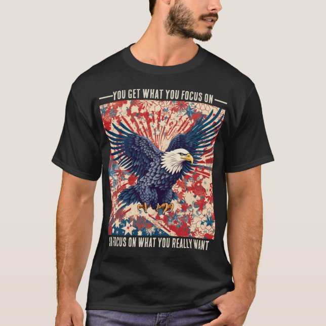 Motivational Eagle T-shirt (Front)