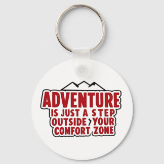 motivational explorer gift adventure mindset keychain