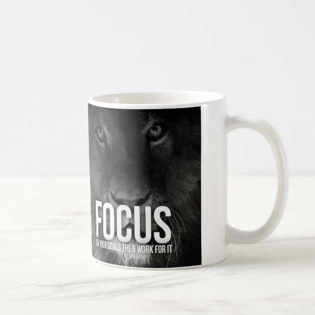 Motivational Fitness Gym Coffee Mug (Right)