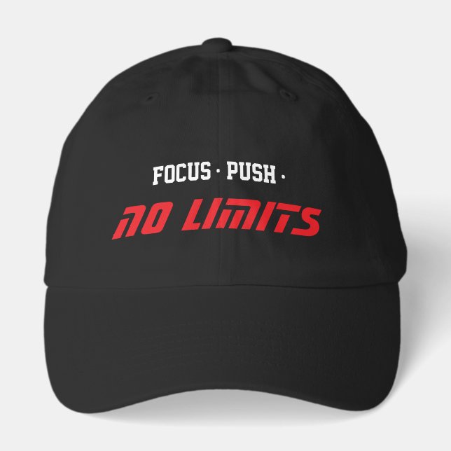 Motivational Fitness Hat (Front)