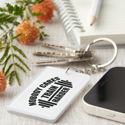 Motivational Fitness Keychain