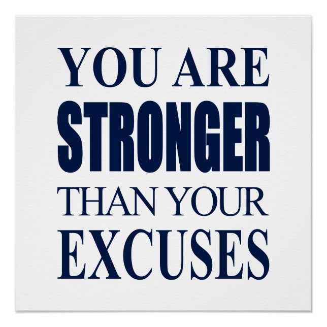 MOTIVATIONAL FITNESS POSTER (Front)