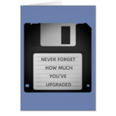 Motivational Floppy Disk Upgrade Quote (Front)