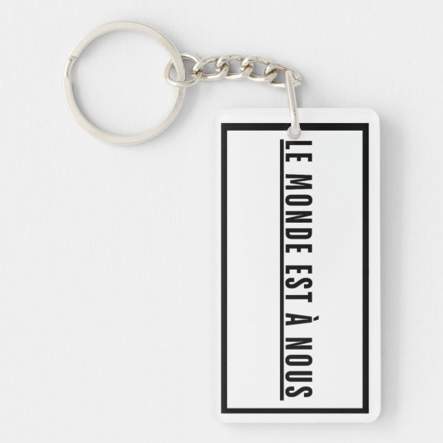 Motivational Gifts for anyone encouragement  Keychain (Front)