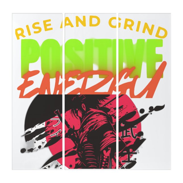 Motivational Graphic Acrylic Wall Art (Front)