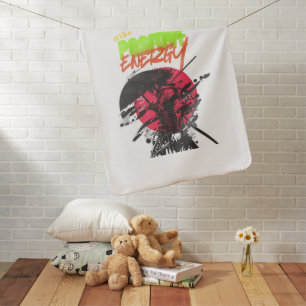 Motivational Graphic baby blanket