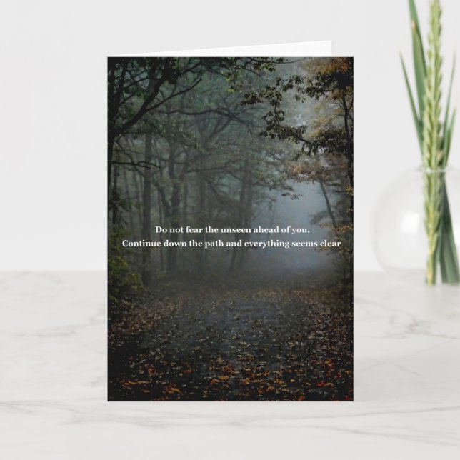 motivational greeting card (Front)