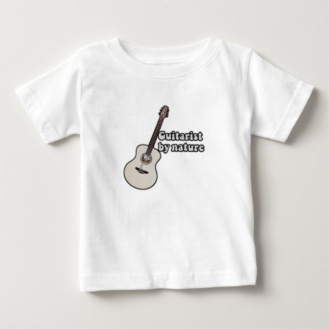 motivational guitar quote for guitarists baby T-Shirt (Front)