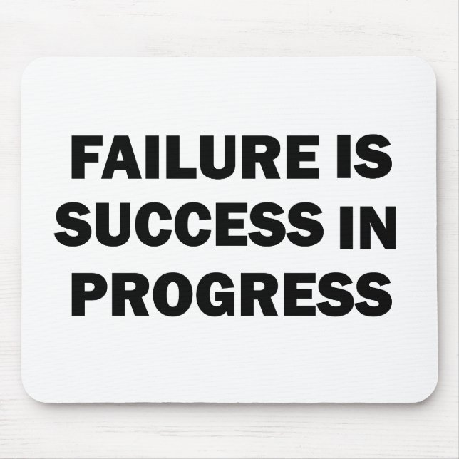 Motivational gym quotes for success  mouse pad (Front)