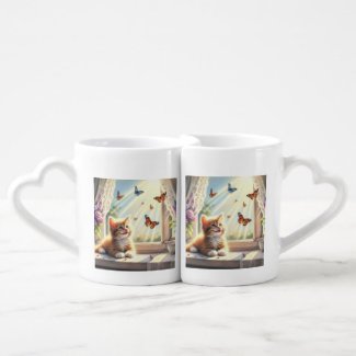 Motivational Happy Cute Valentine Lover's Mug