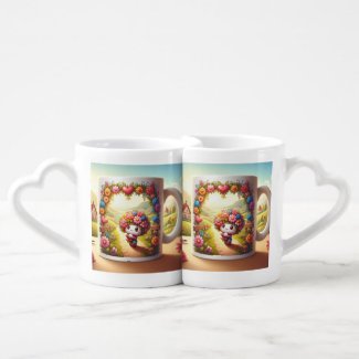 Motivational Happy Cute Valentine Lover's Mug