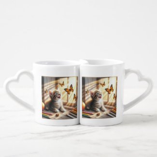 Motivational Happy Cute Valentine Lover's Mug