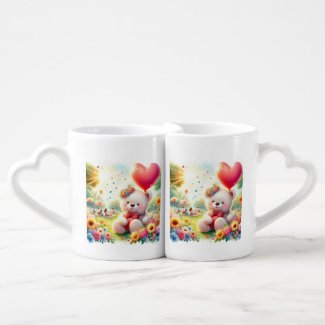 Motivational Happy Cute Valentine Lover's Mug