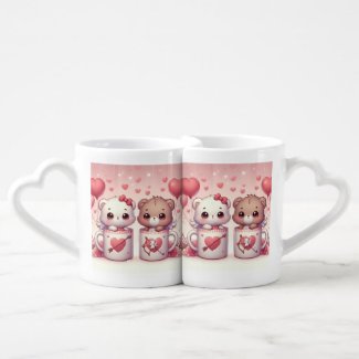 Motivational Happy Cute Valentine Lover's Mug