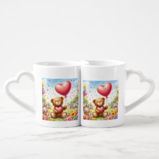 Motivational Happy Cute Valentine Lover's Mug