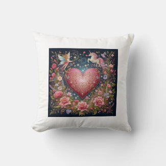 Motivational Happy Cute Valentine Pillows